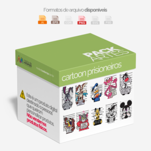 Pack Cartoon Prisioneiros